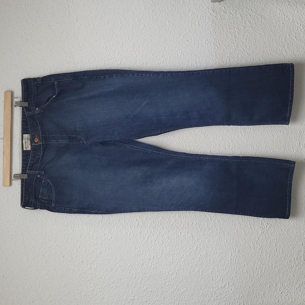 Levi Strauss Signature Low Rise Bootcut Denim Jeans; Size 18M
